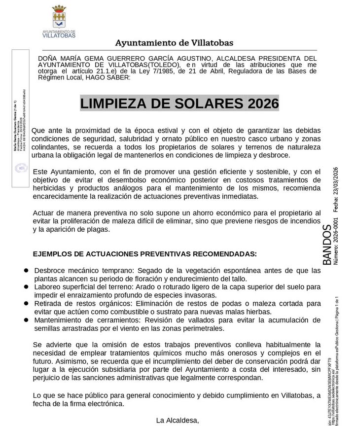 Ayuntamiento de Villatobas